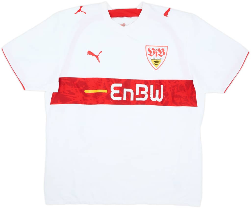 2007-08 Stuttgart Home Shirt - 5/10 - (XL)