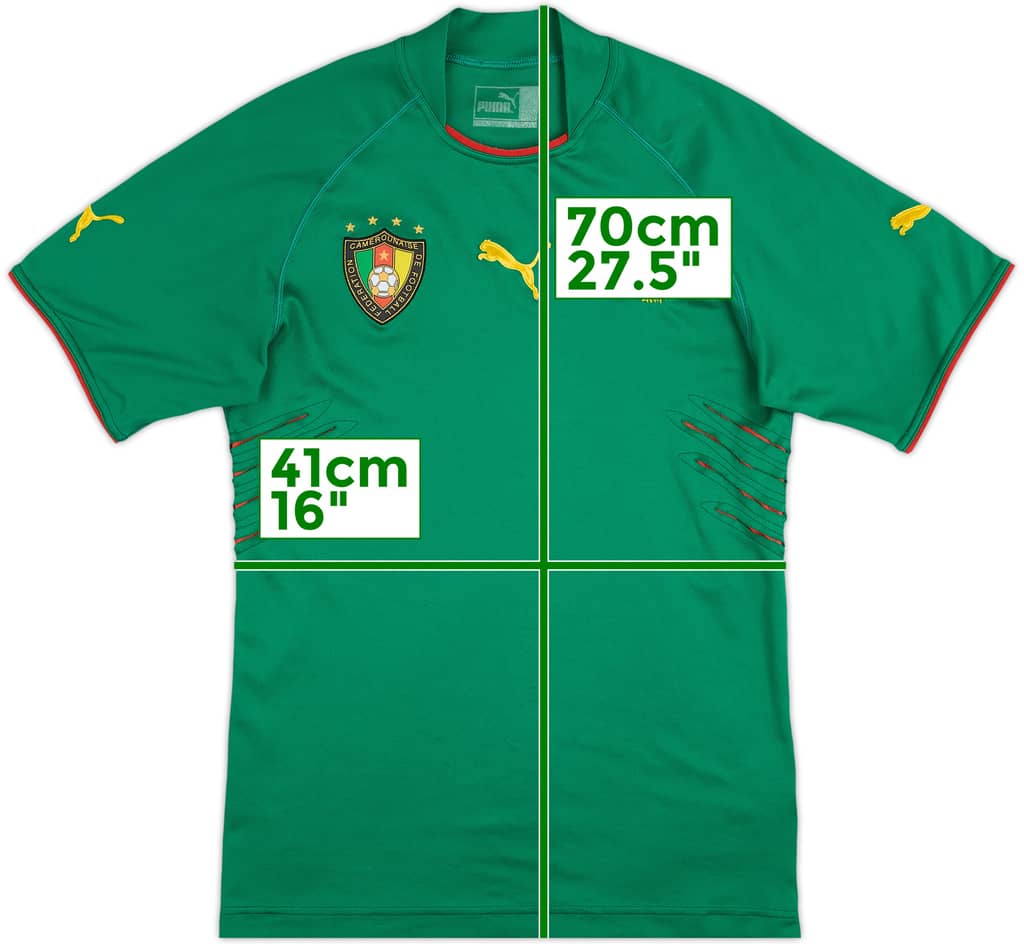 2004-06 Cameroon Home Shirt - 6/10 - (S)