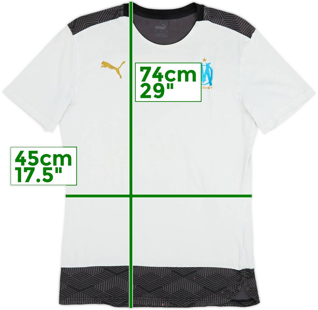 2020-21 Olympique Marseille Puma Playera de Algodón - 5/10 - (M)