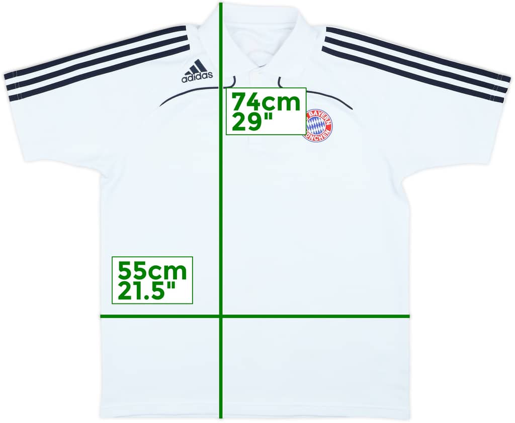 2008-09 Bayern Munich adidas Polo Shirt - 5/10 - (M)