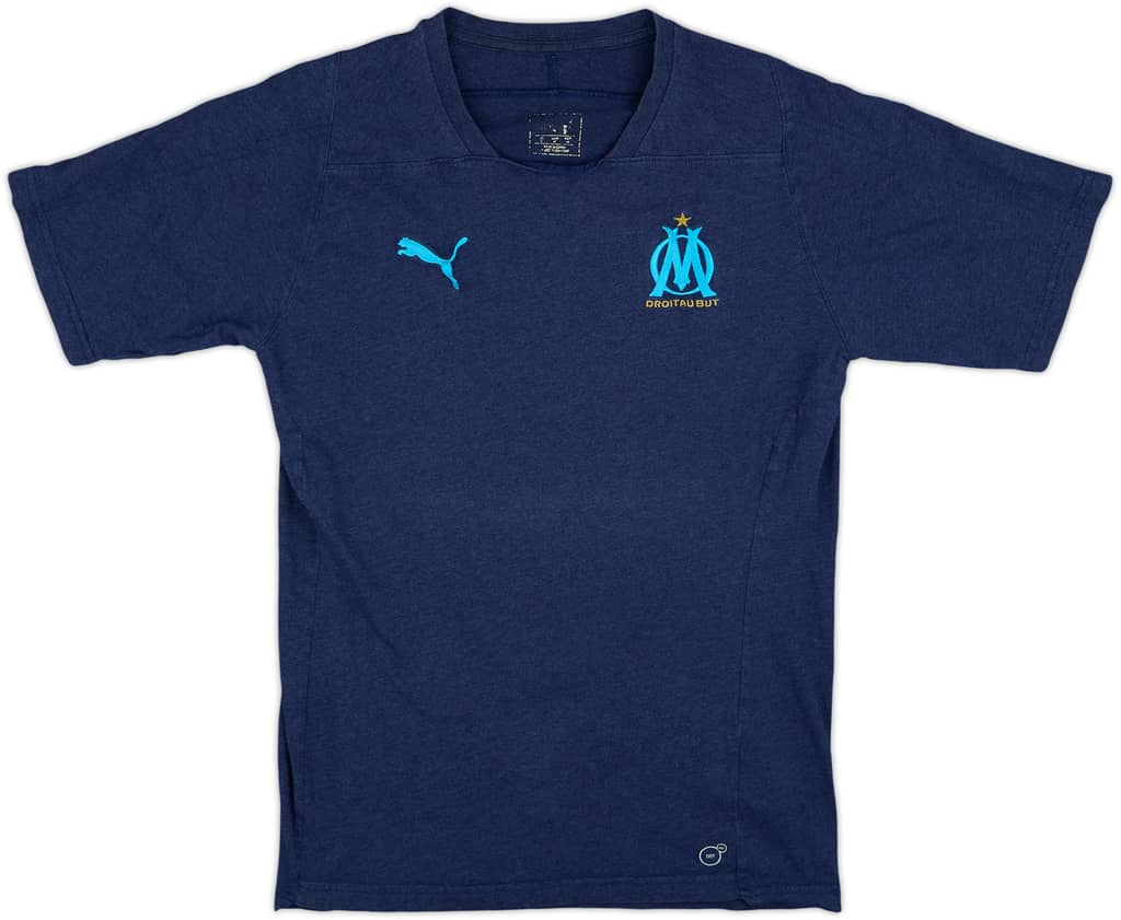 2020-21 Olympique Marseille Puma Training Shirt - 8/10 - (M)