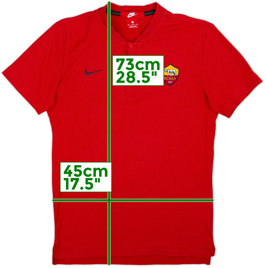 Polo Nike de la Roma 2018-19 - 6/10 - (M)