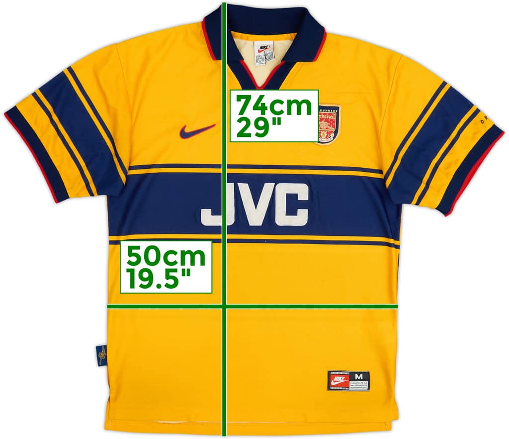 1997-99 Arsenal Away Shirt - 5/10 - (M)