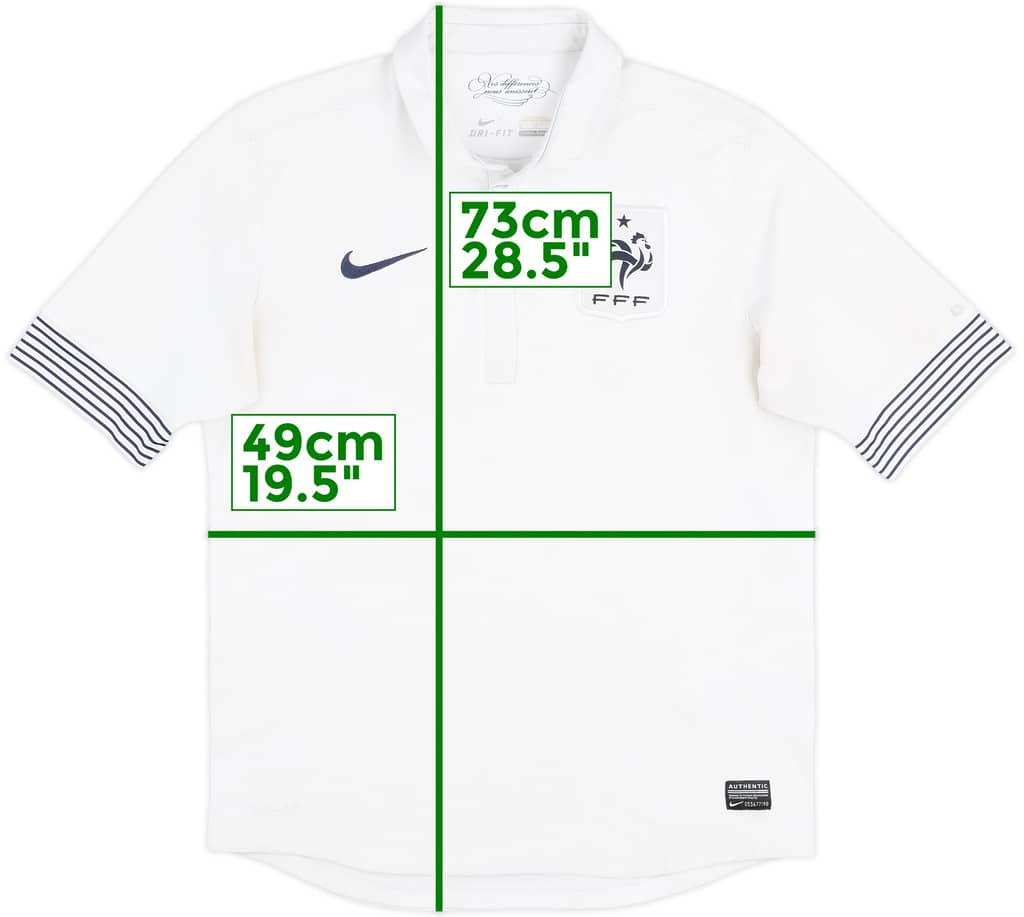 2012-13 France Away Shirt - 5/10 - (M)