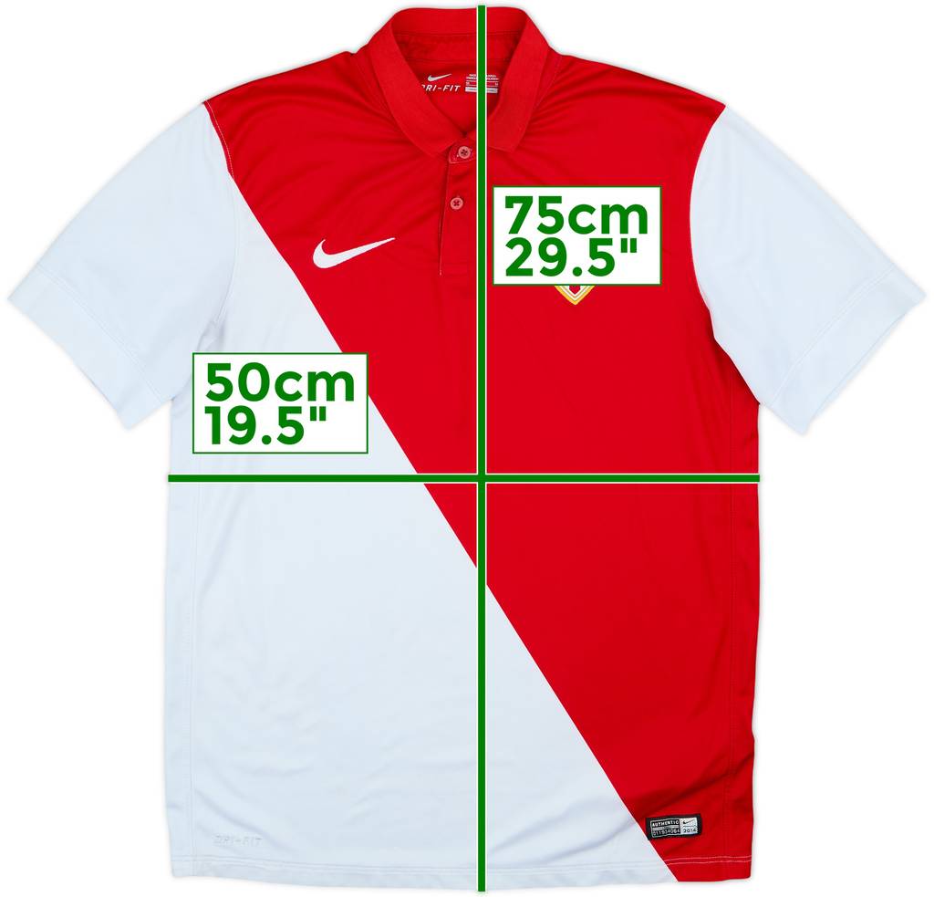 Camiseta de local del Monaco 2014-15 - 4/10 - (M)
