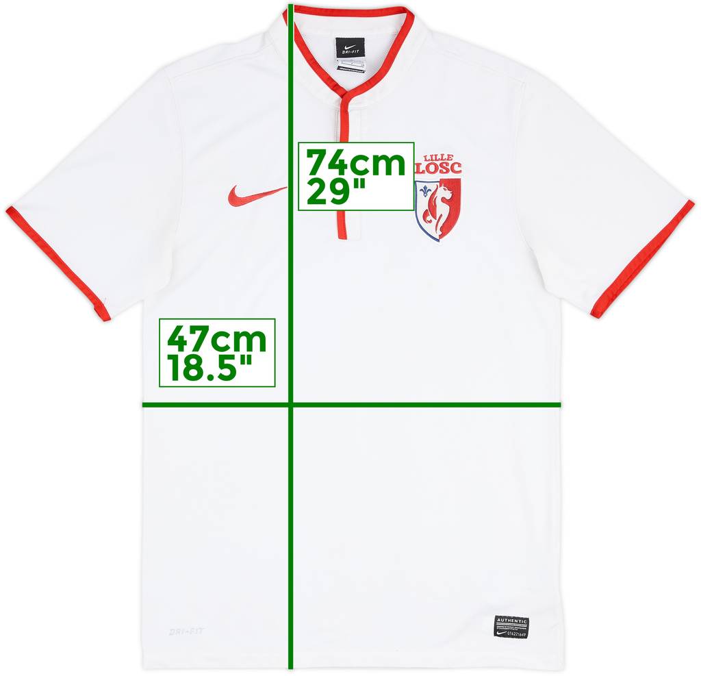 2013-14 Lille Away Shirt - 6/10 - (S)