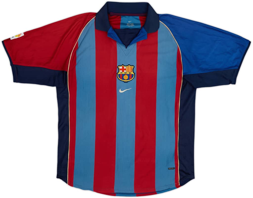 2001-02 Barcelona Home Shirt - 5/10 - (L)