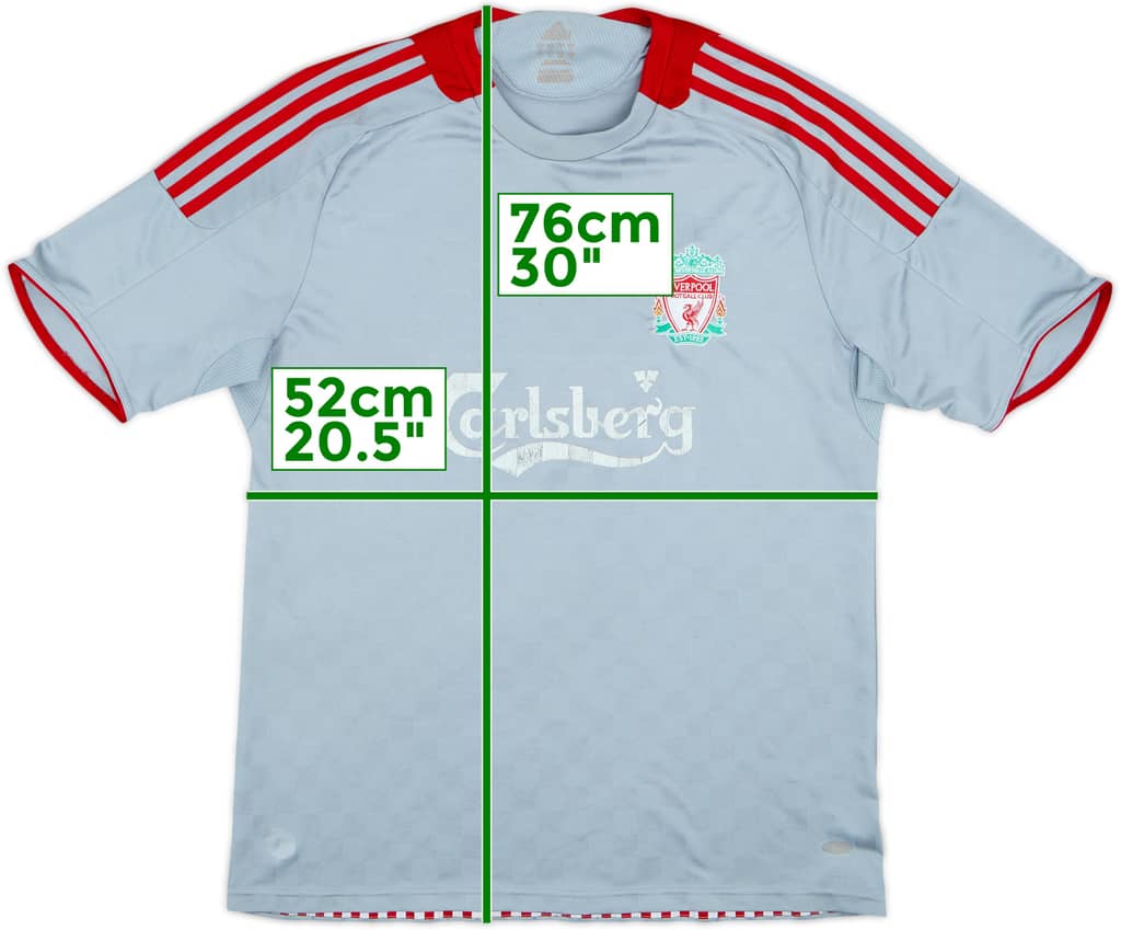 2008-09 Liverpool Camiseta de visitante - 5/10 - (L)
