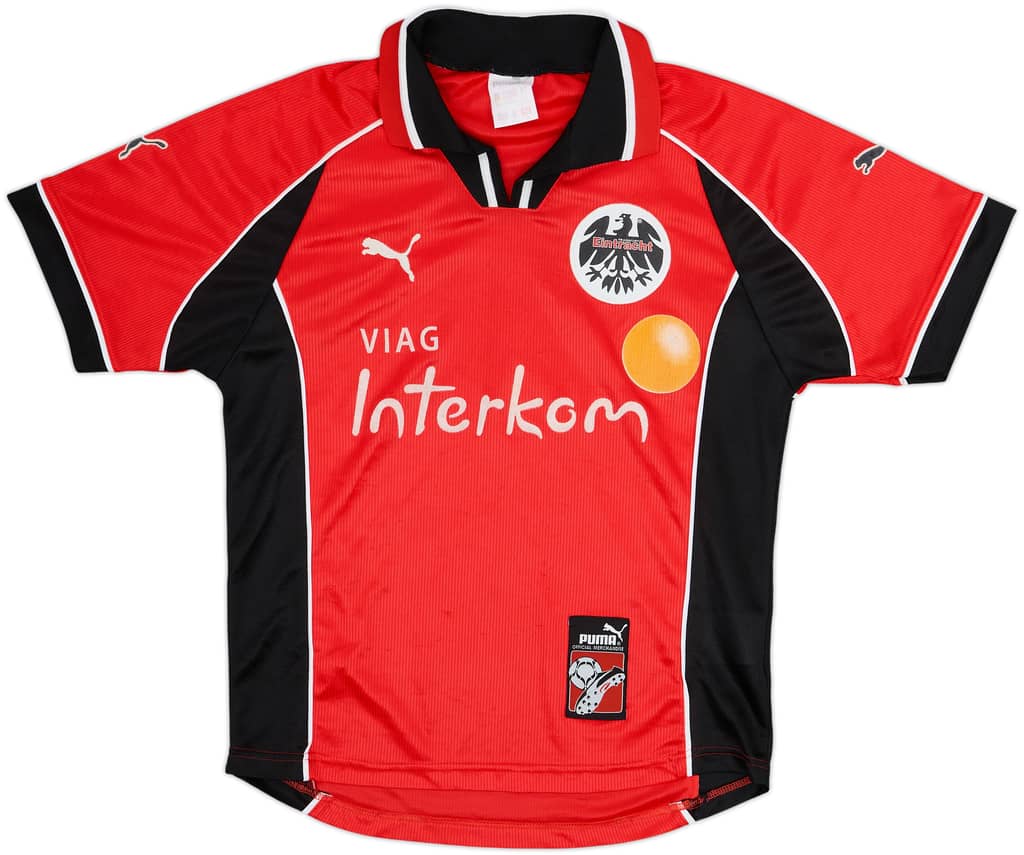 1998-00 Eintracht Frankfurt Home Shirt - 7/10 - (XS)