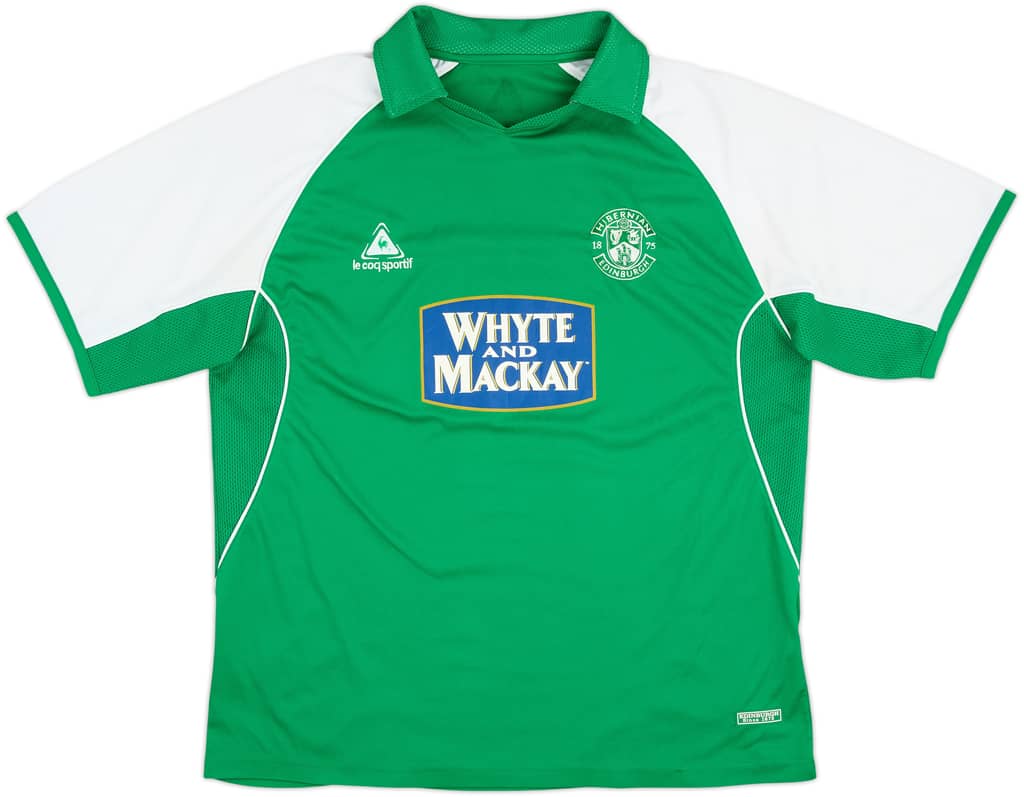 2005-06 Hibernian Home Shirt - 6/10 - (XL)