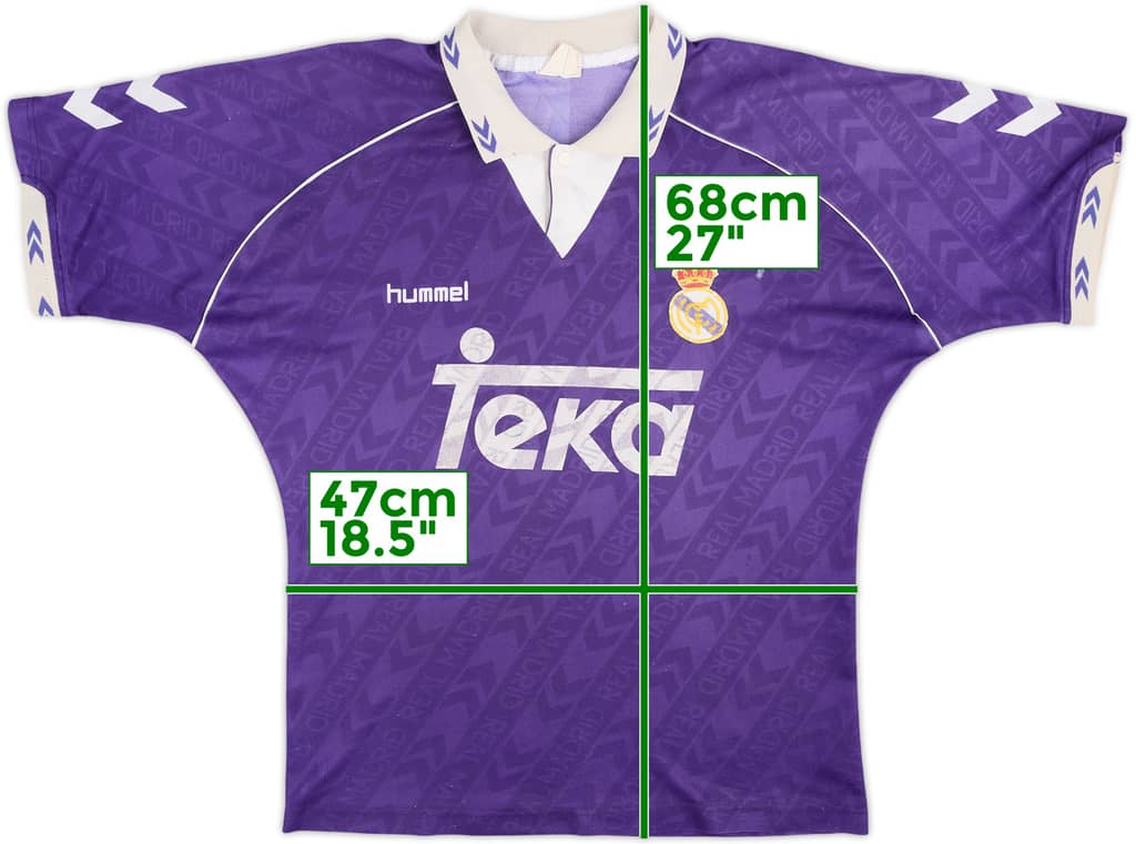 1993-94 Real Madrid Away Shirt - 5/10 - (S)