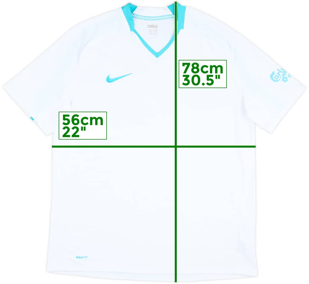 2008-09 Turquía Camiseta Visitante - 8/10 - (L)