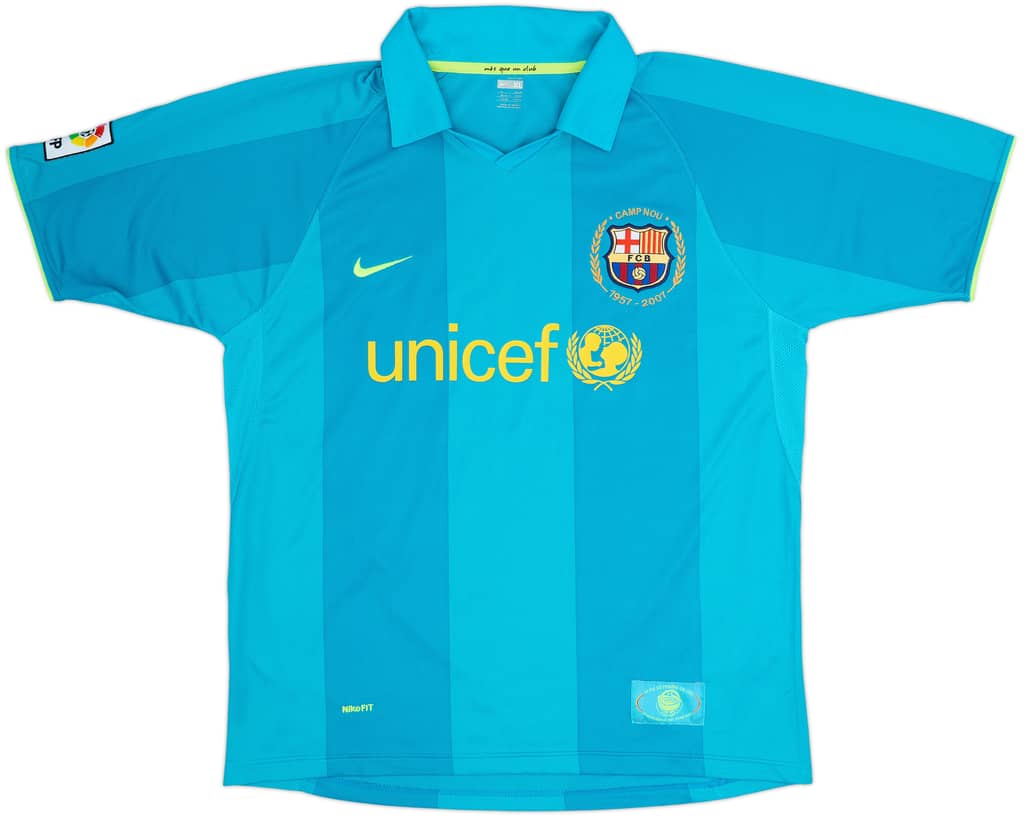 2007-09 Barcelona Away Shirt Ronaldinho #10