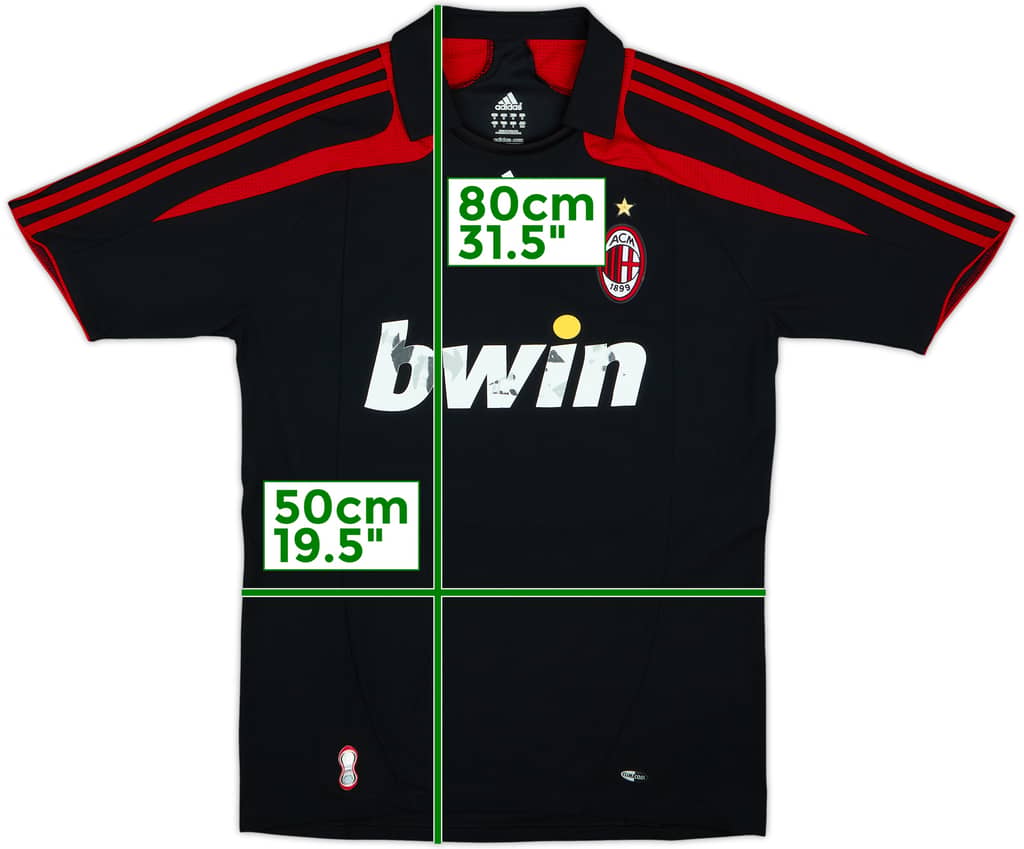 2007-08 AC Milan Third Shirt - 4/10 - (M)
