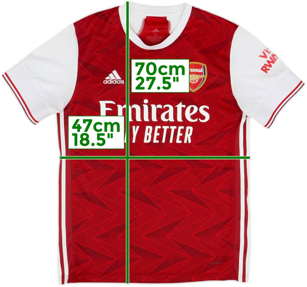2020-21 Arsenal Home Shirt - 4/10 - (M)