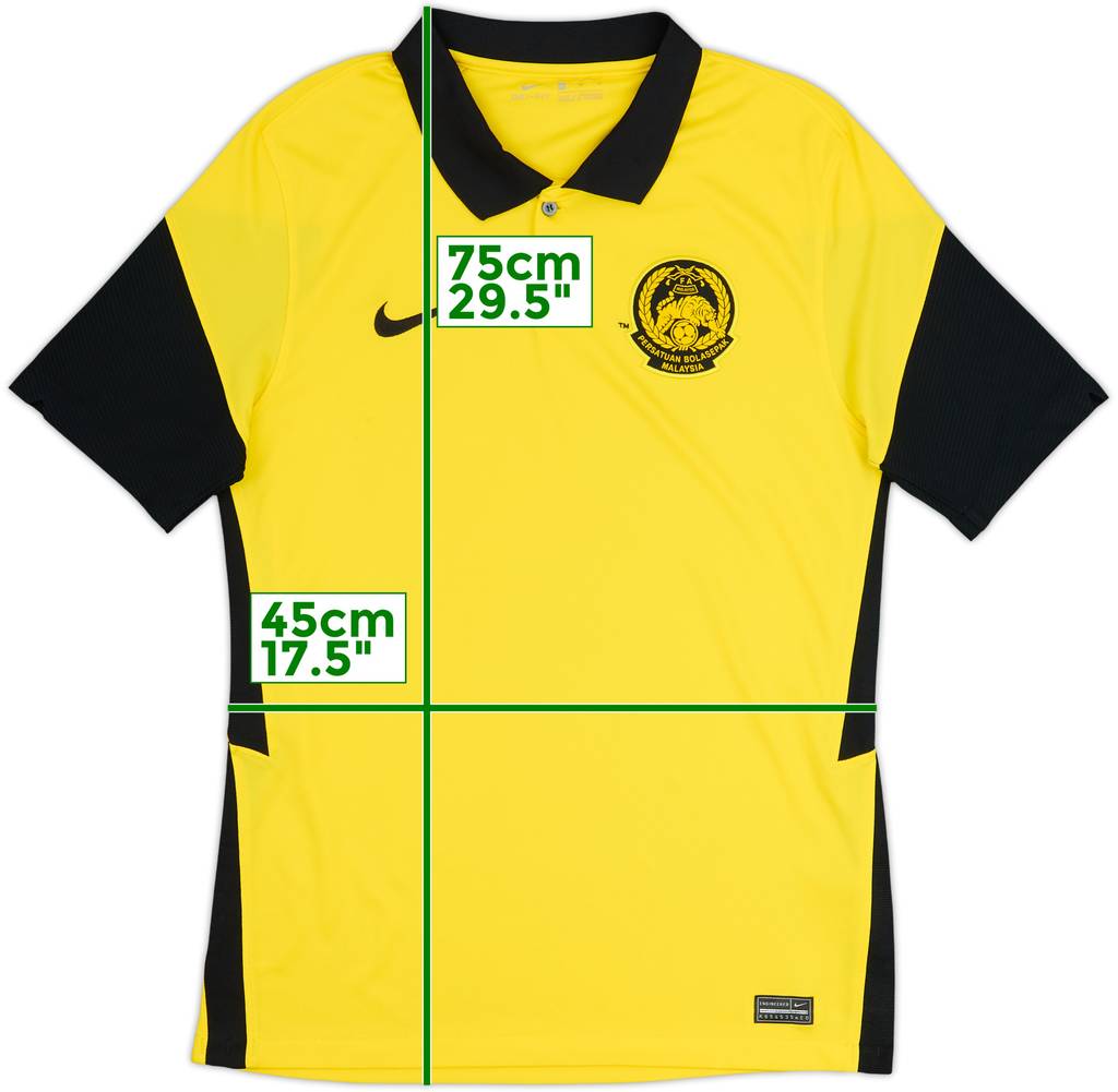 2020-22 Malaysia Home Shirt - 7/10 - (M)