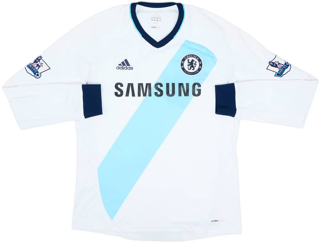 2012-13 Chelsea Away L/S Shirt - 4/10 - (L)