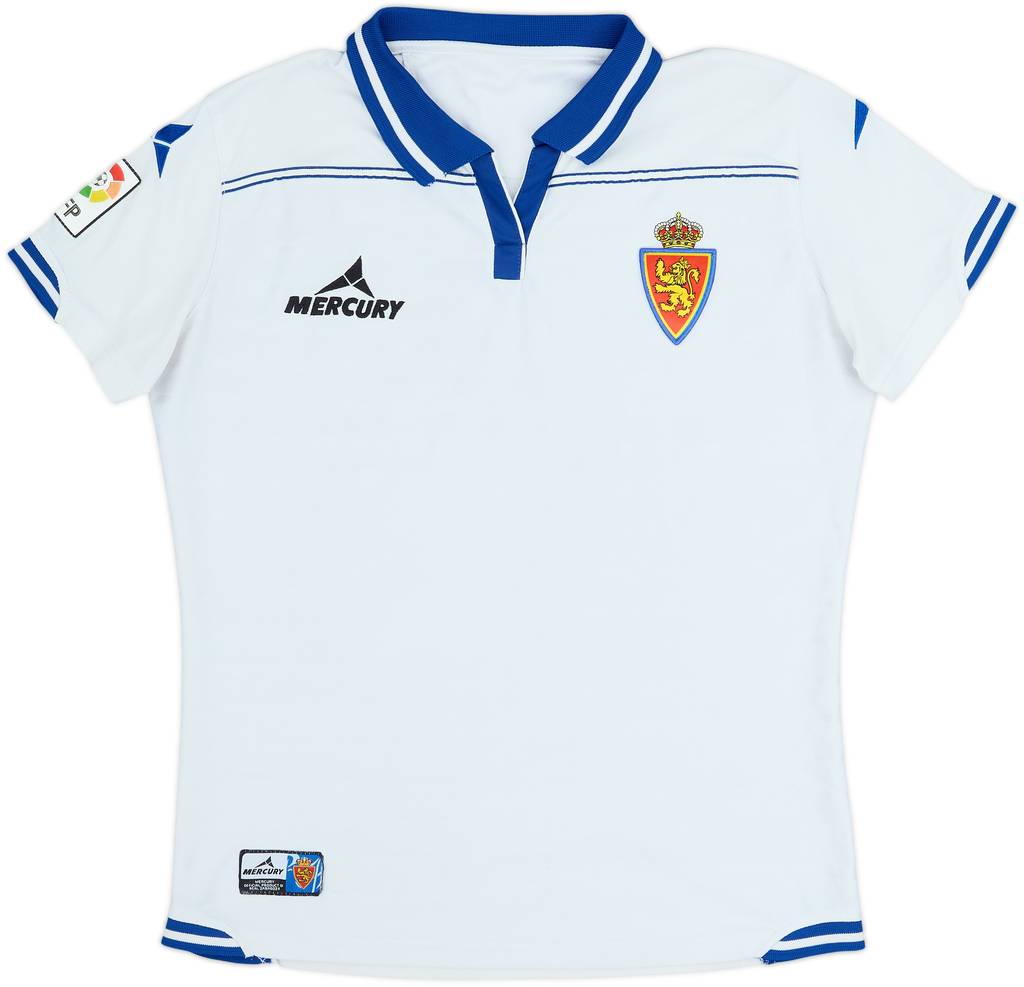 2012-13 Real Zaragoza Home Shirt - 5/10 - (S)