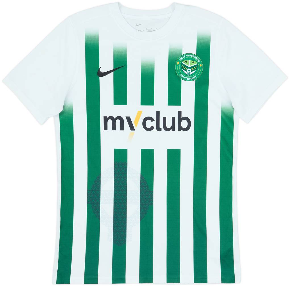 2022-23 Bray Wanderers Home Shirt - 6/10 - (M)