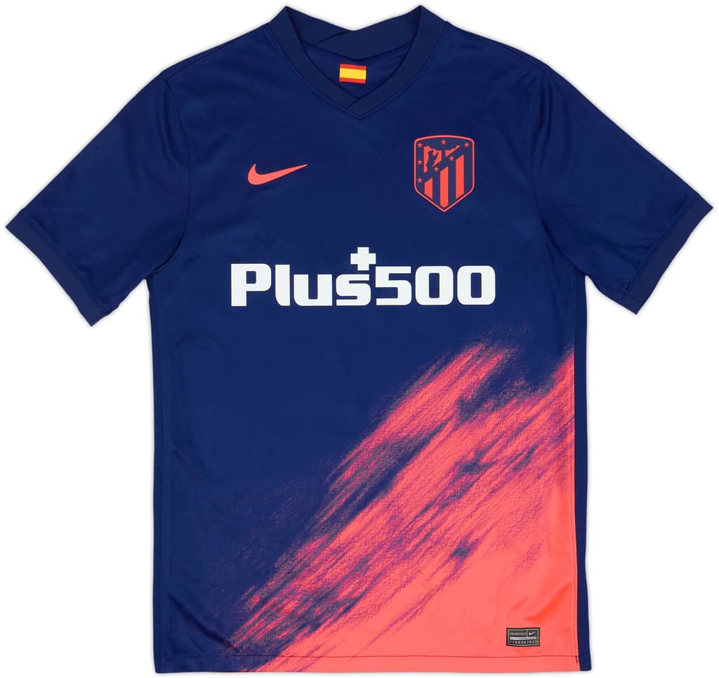 2021-22 Atletico Madrid Away Shirt - 8/10 - (M)