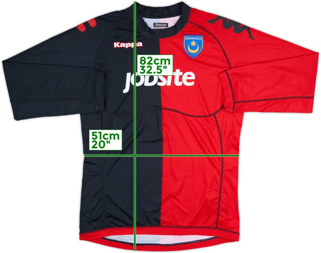 2011-12 Portsmouth Third L/S Shirt - 6/10 - (L)