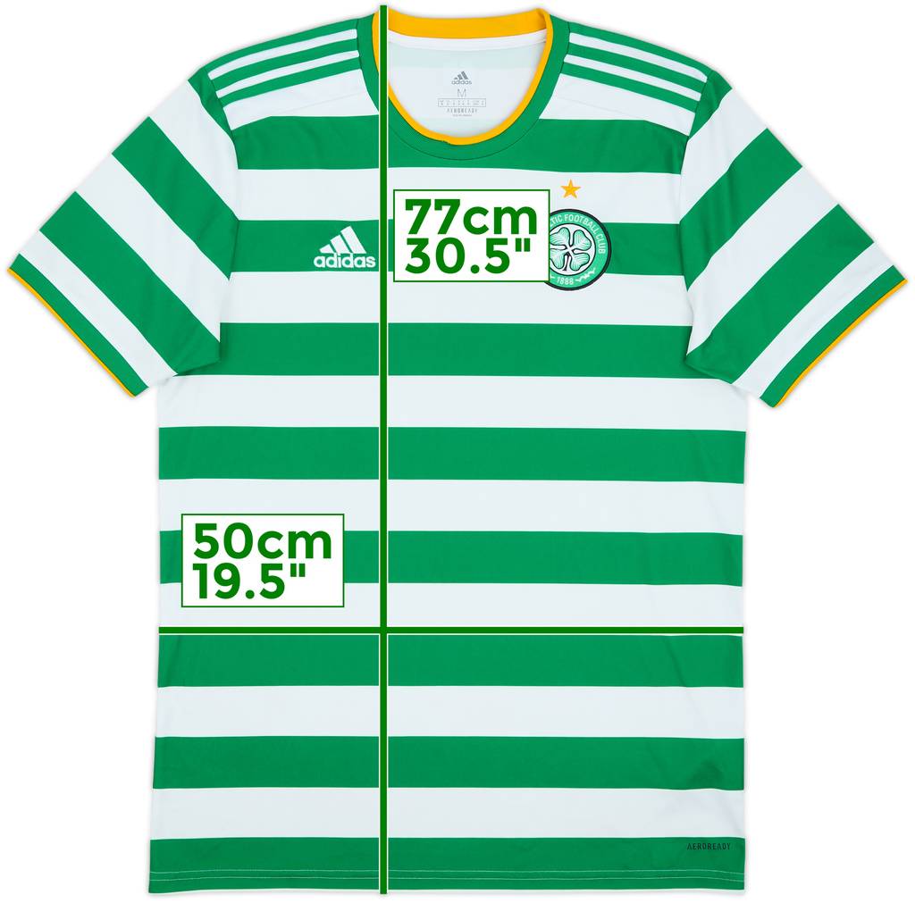 2020-21 Celtic Home Shirt - 6/10 - (M)