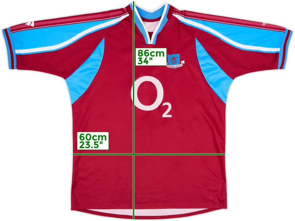 2002-03 Drogheda United Home Shirt - 9/10 - (XXL)