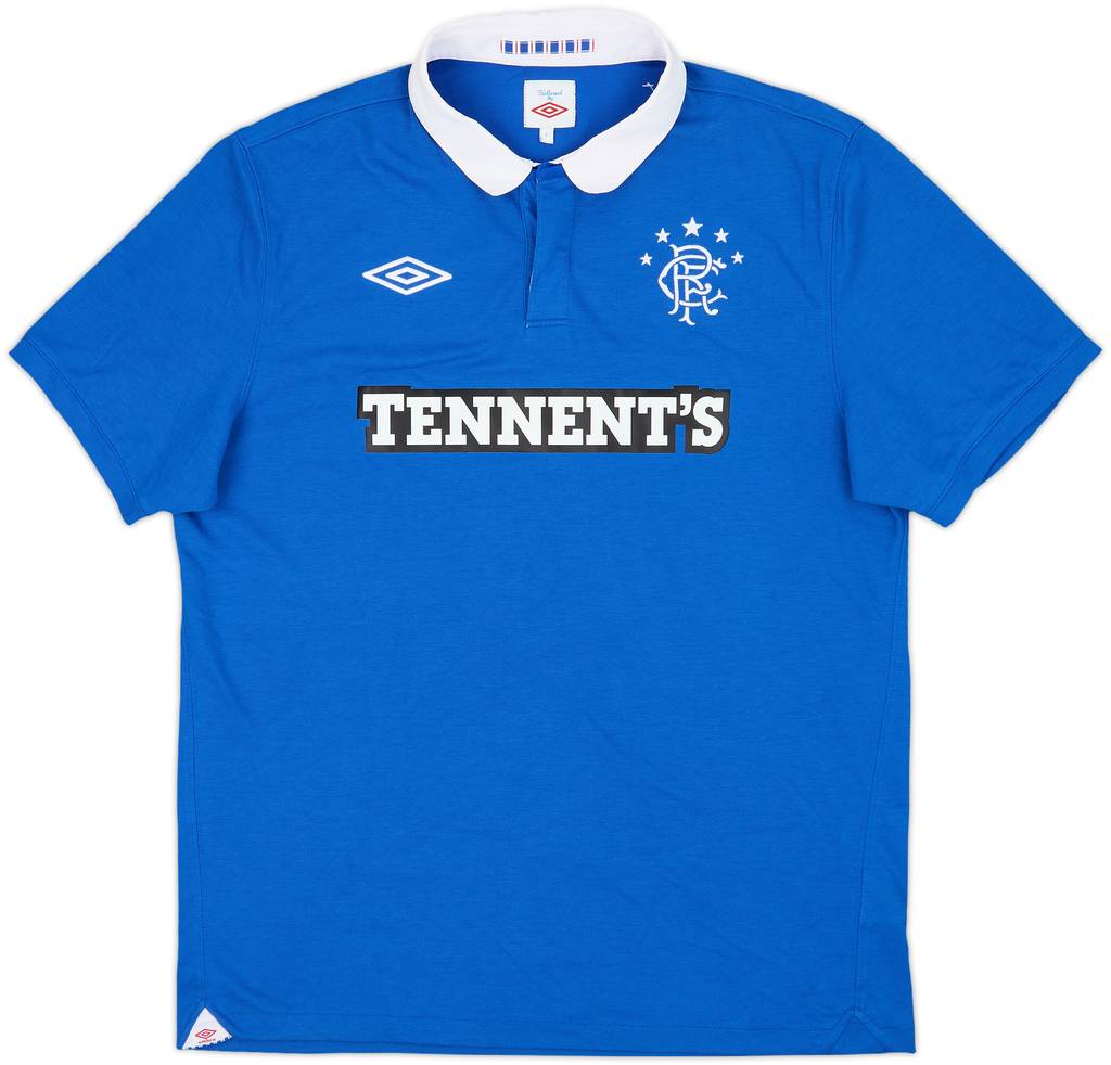 2010-11 Rangers Home Shirt - 9/10 - (L)
