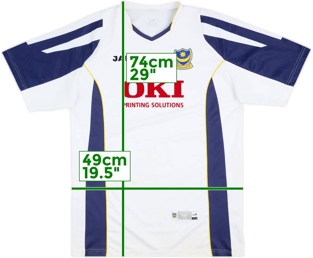 Camiseta de la tercera equipación del Portsmouth 2005-06 - 4/10 - (M)