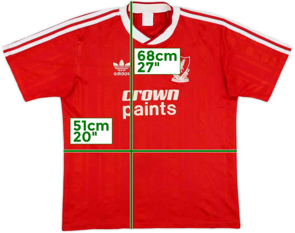 1987-88 Liverpool Home Shirt - 6/10 - (L)