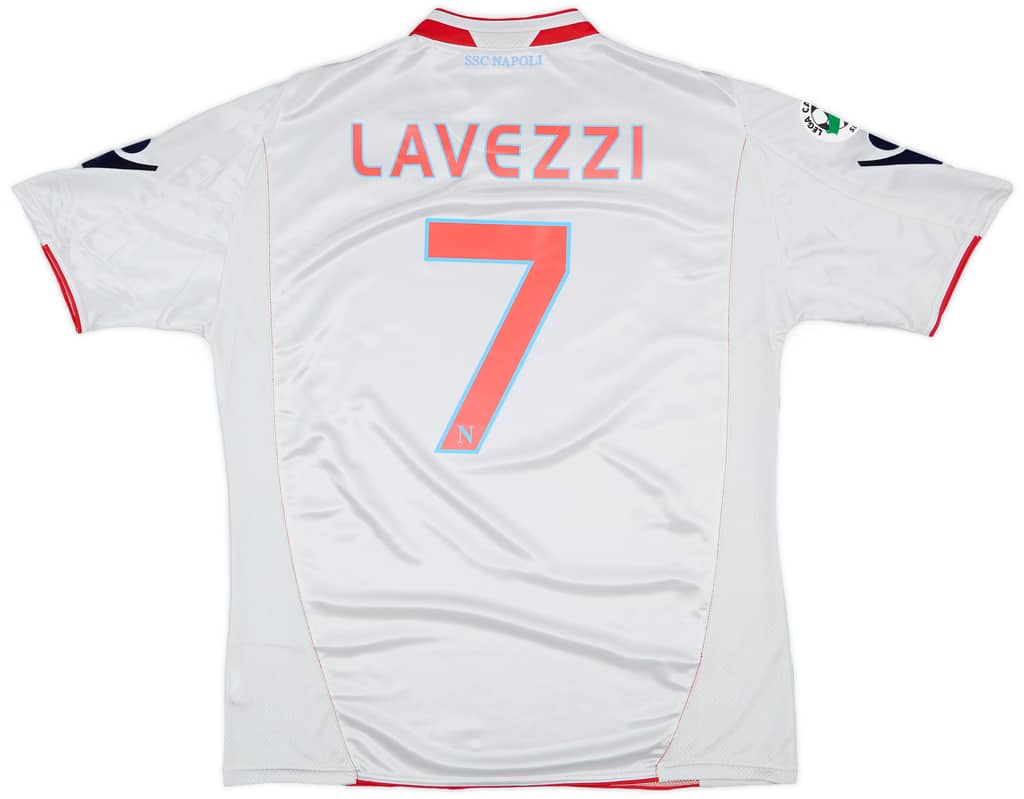 2009-10 Napoli Away Shirt Lavezzi #7 (XL)