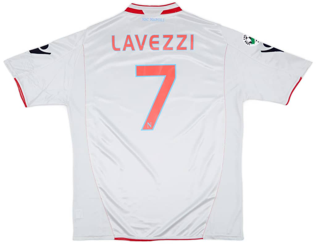 2009-10 Napoli Away Shirt Lavezzi #7 (3XL)