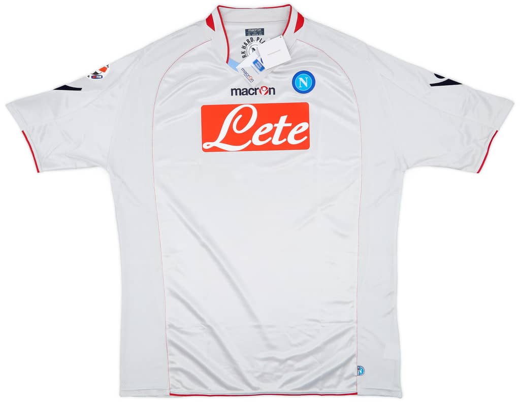 2009-10 Napoli Away Shirt Lavezzi #7 (3XL)