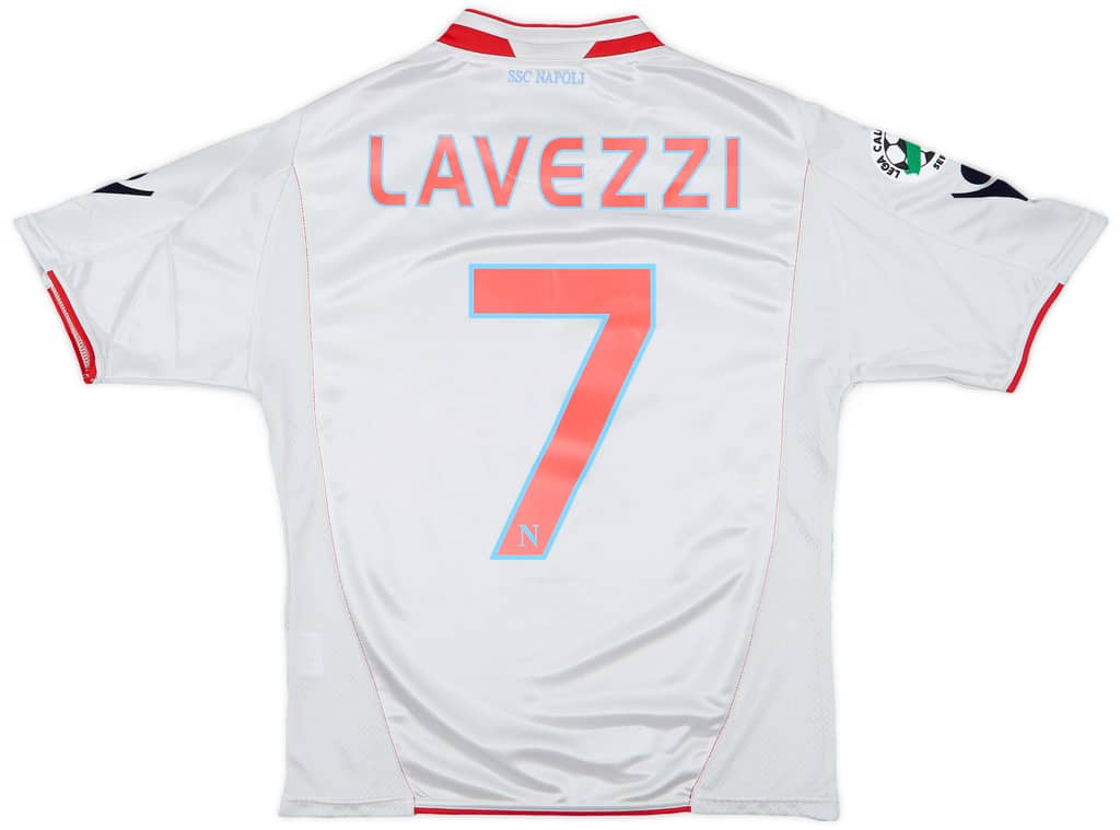 2009-10 Napoli Away Shirt Lavezzi #7 (XS)