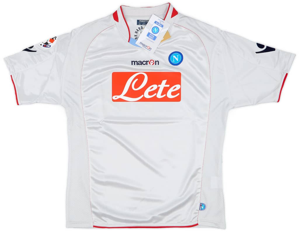 2009-10 Napoli Away Shirt Lavezzi #7 (XS)