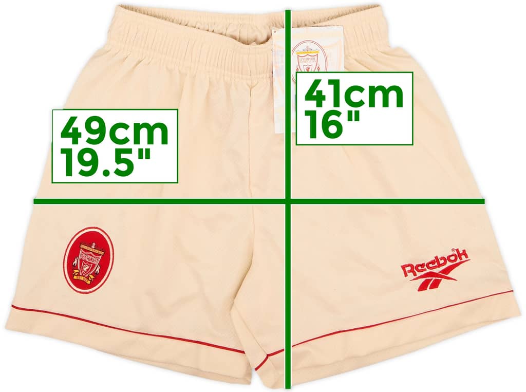 1996-97 Liverpool Away Shorts (S)