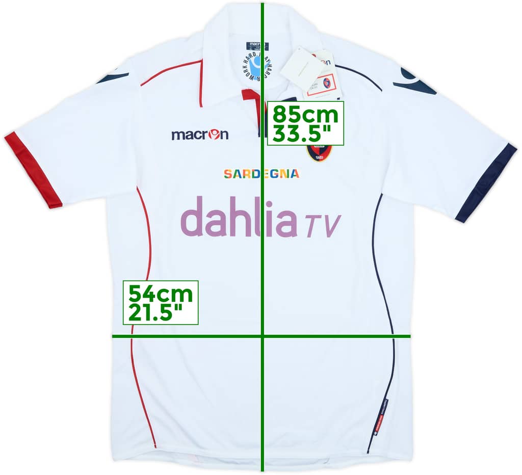 2010-11 Cagliari Away Shirt (XL)