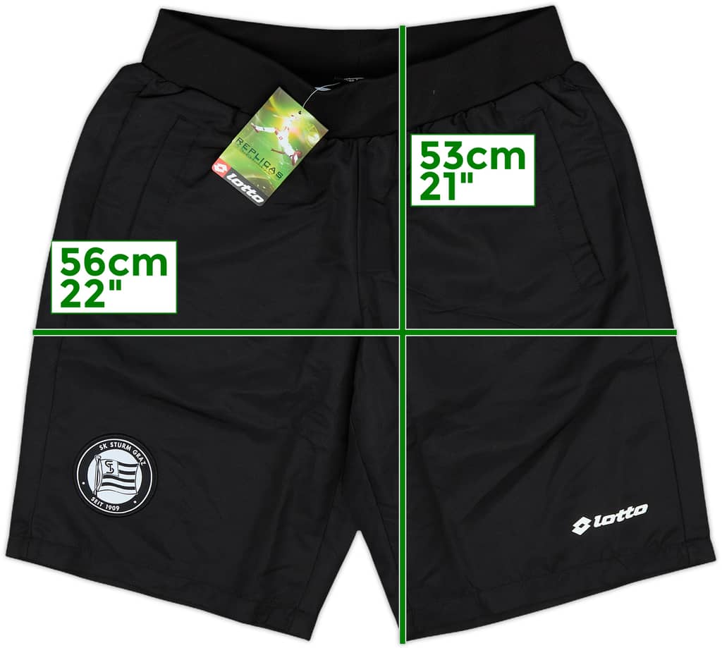 2014-15 Sturm Graz Lotto Training/Leisure Shorts (M)