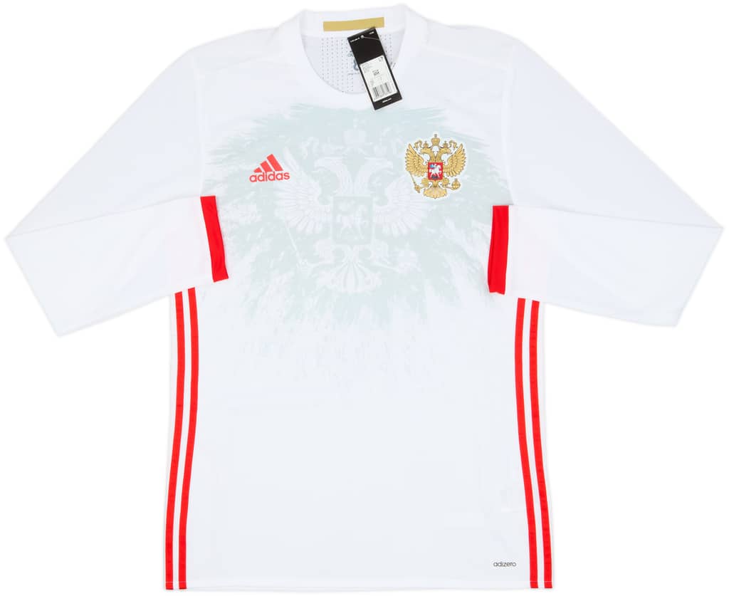 2016-17 Russia Player Issue Away L/S Shirt (L)