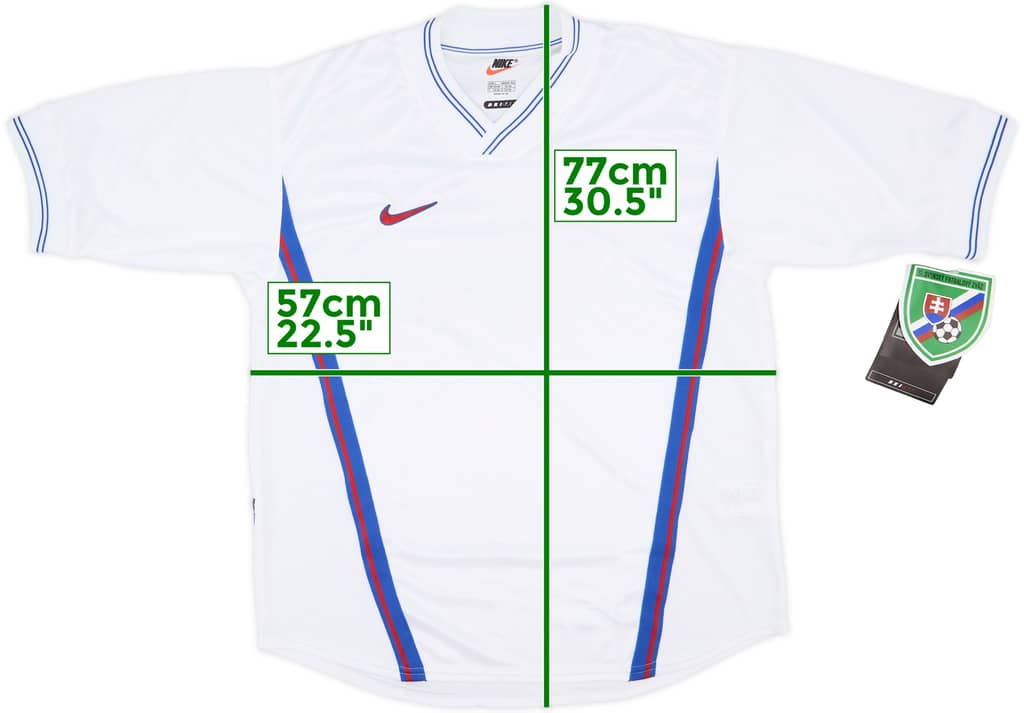 1998-00 Slovakia Player Issue Home Shirt (L)