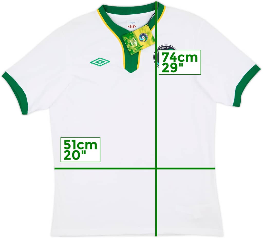 2011-12 New York Cosmos Home Shirt (M)