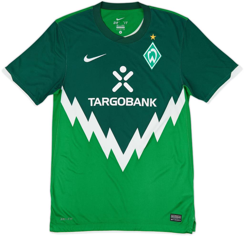 2010-11 Werder Bremen Home Shirt - 9/10 - (S)
