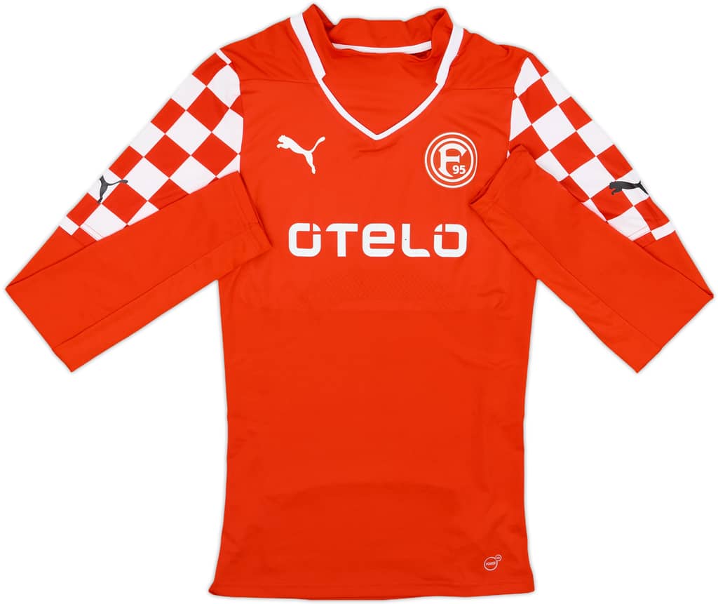 2014-15 Fortuna Dusseldorf Authentic (ACTV Fit) Home L/S Shirt - 7/10 - (M)