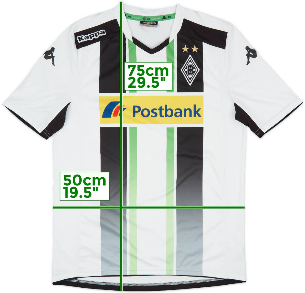 2014-15 Borussia Monchengladbach Home Shirt - 8/10 - (M)