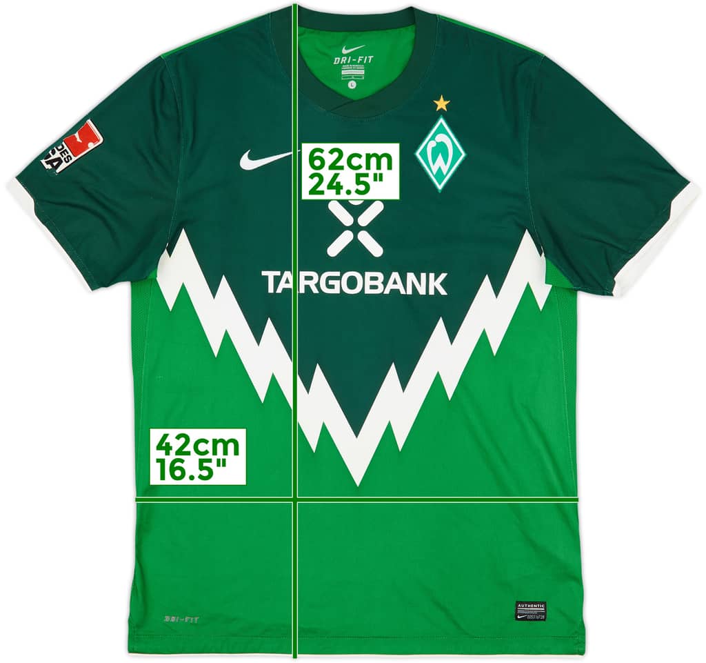 2010-11 Werder Bremen Home Shirt - 5/10 - (L)