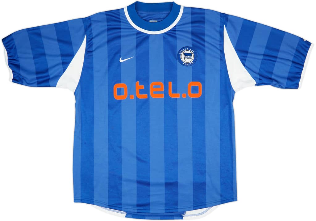 2000-01 Hertha Berlin Home Shirt - 9/10 - (L)