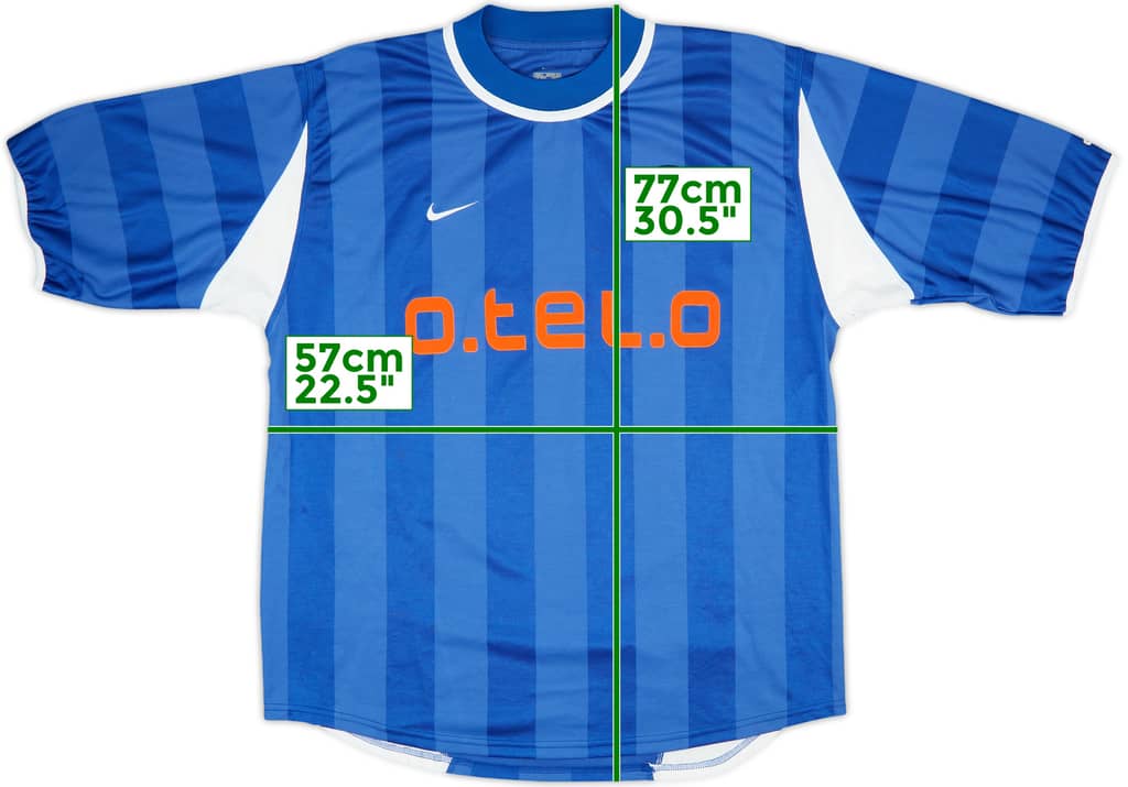 2000-01 Hertha Berlin Home Shirt - 9/10 - (L)