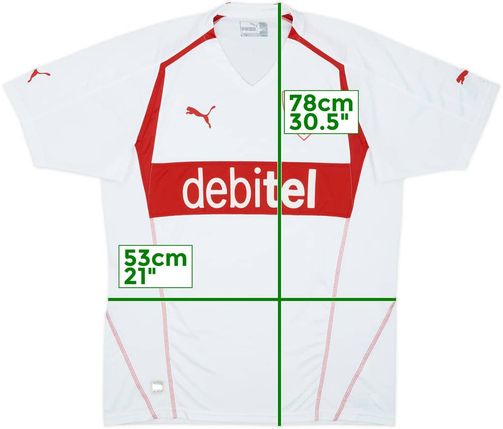 2004-05 Stuttgart Home Shirt - 5/10 - (XL)