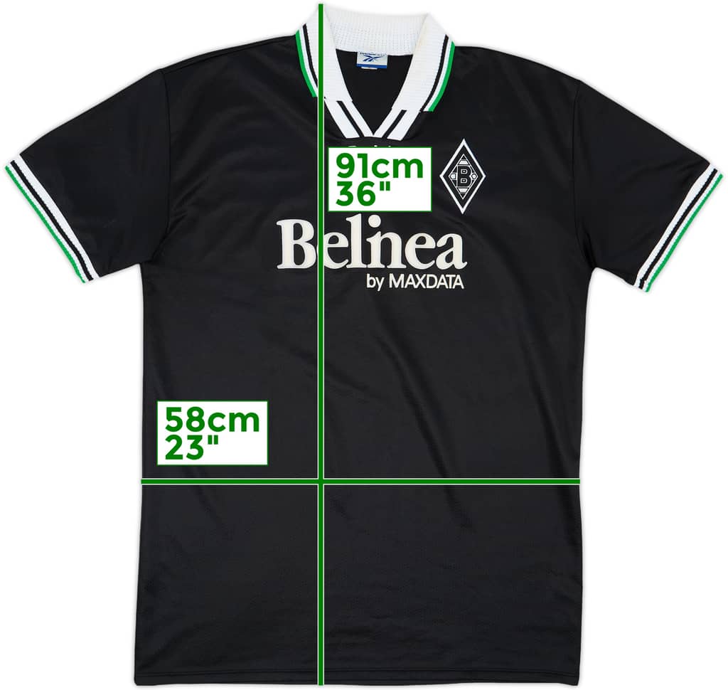 1997-98 Borussia Monchengladbach Away Shirt - 8/10 - (XL)