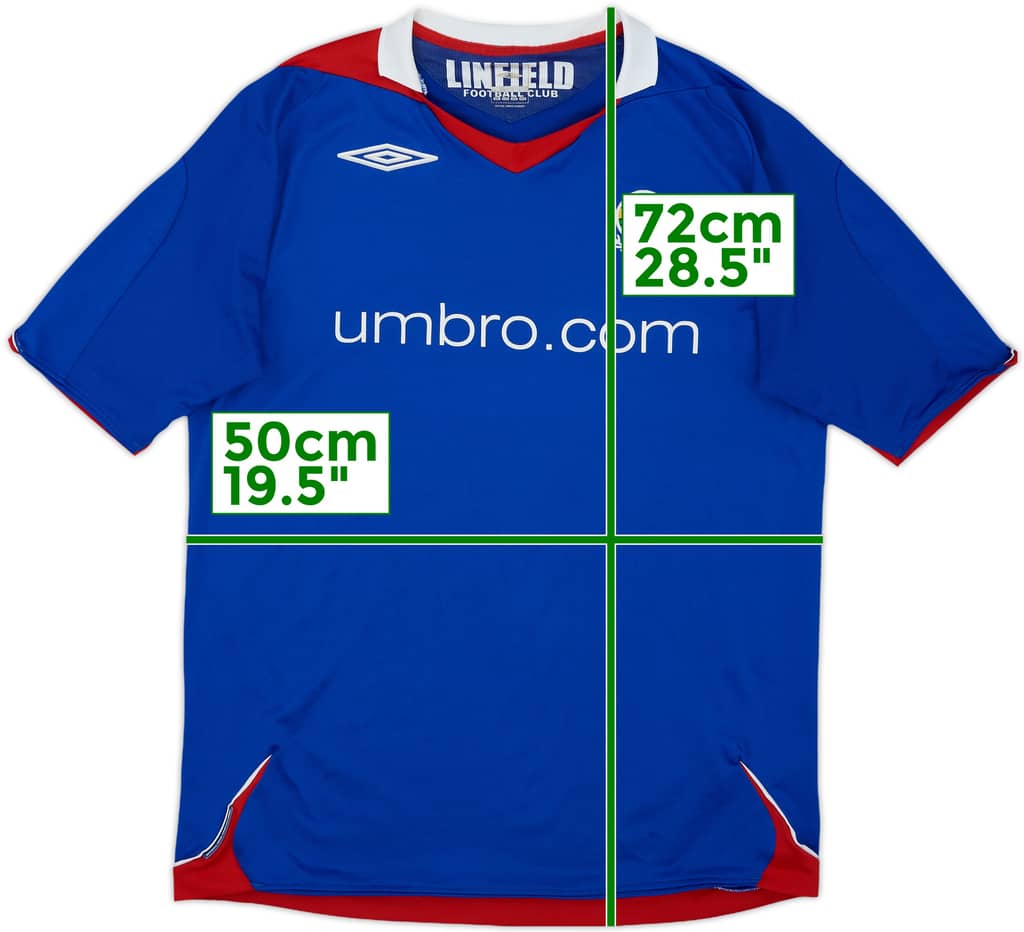 2007-08 Linfield Home Shirt - 7/10 - (M)
